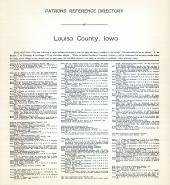 Louisa County Patrons Directory 1, Louisa County 1917